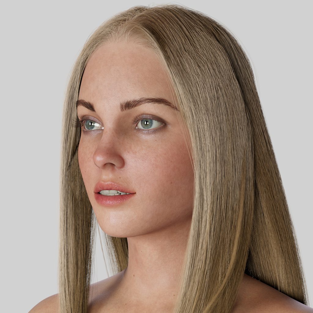 free female 3d models for blender